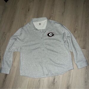Game Day Couture Georgia Bulldogs Jacket Women’s XXXL Gray UGA Fan Apparel